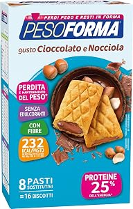 Pesoforma Biscotti al cioccolato e nocciole 528 g