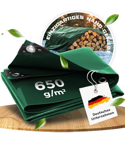 KALEMBAL Dachplane 4,10 X 3,10 M – Extrem Robust, Wasserdicht, UV-beständig, Made In France