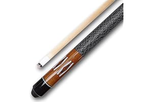 GamePoint Personalisiertes Geschenk Pool Billardqueue mit Schraubleder mit Ihrem Wunschnamen als Gravur, Perfekter Einsteigerqueue, Queuelänge ca. 145 cm, 2-TLG. Exklusive Geschenkidee