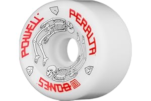 Powell Peralta, Set di rotelle di ricambio per skateboard Rat Bones, 4 pz.