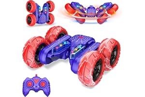 Dreamlandia Coche Teledirigido Niños 3 4 5 6 años, Spider Juguetes Niña 3 4 5 6 7 8 Años Regalo 3-10 Años Coches para Niños Juegos Exterior Niña Carro Telecomandado