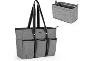 ‎DAMERO Damero Krankenschwester Tasche mit Organizer Einsatztasche, medizinische tasche mit Laptop-Hülle für Frauen, Medizinstudenten,Krankenschwester, Grau