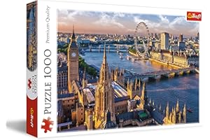 Trefl 916 10404 EA 1000pcs London, Multicolor, Londres