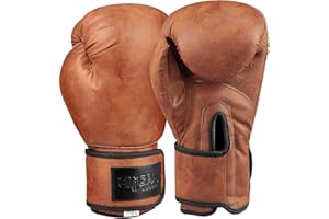 GINGPAI BOXING GINGPAI Guantes de boxeo, kickboxing, Sparring, boxeo y saco pesado para entrenamiento