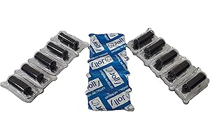 Ispa Rotoli Farbrollen für Jolly Preisauszeichner - Schwarz, 5 Stück