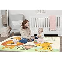 Tappetino Velluto Morbido Per Bambini 180x200cm - Antiscivolo, Per Gattonare E Giocare - Foto 7