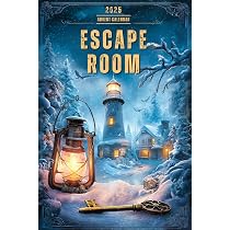 The Christmas Escape Room - Advent Calendar: 24 Days Of Riddles And Puzzles To Save Christmas. An Escape Room In A Book - A Puzzle Each Day - Logic Games 2024: 9798339638070: Books, Friendly - 3