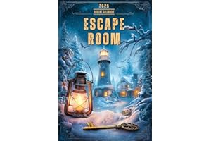 Escape Room Advent Calendar: Puzzle Book for Adults, Teens, and Kids to Solve Before Christmas
