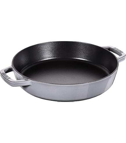 Padella Gigante In Ghisa WAS 5055 - Diametro 80 Cm, Altezza 12 Cm | Per Cucina Professionale E Eventi