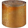 Meyoppm Corten Steel Garden Edging 5.5" x 16.4', Metal Landscape Edging Sturdy Garden Long Strips, Metal Edging for Landscaping, Metal Garden Edging for Lawns,Borders and Flower Beds
