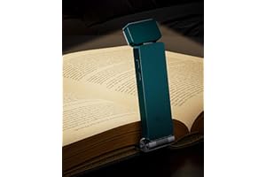 86lux Lampada da Lettura, Luce Lettura Ricaricabile USB con 3 modalità, Lampada Luce Libro Portatile Dark Blue