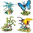 KASTWAVE Insect Collection Building Set, Compatible with Lego Insects Animals, Flowers Butterfly Mantis Beetle Dragonfly for Nature Decor, Ideas Gift Bug Building Toy for Adults Boys Girls (815 PCS)