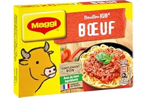 Maggi Bouillon KUB Bœuf 80g - Lot de 10