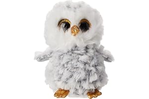 Ty - TY37201 - Beanie Boo's - Peluche Owlette Hibou 15 cm, 3 ans to 99 ans