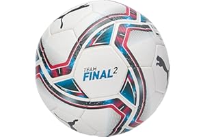 Puma TeamFinal 21.2 FIFA Quality Pro Match Training Football Ball White/Red/Blue
