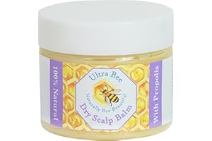 Ultra Bee Naturally Bee Beautiful 100% Natural Dry Flaky Scalp Balm with Honey and Propolis 50ml