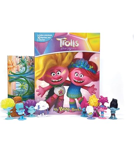 Funko DreamWorks Trolls Pop! – 47349 World Tour - Figura de Poppy con Guitarra - Figura de Vinilo 9 cm (UK Exclusive