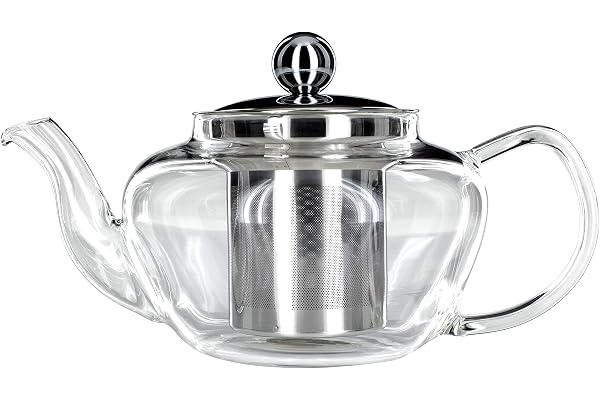 Judge Théière en Verre argenté 600 ML