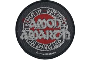 AMON AMARTH Aufnäher RUNES Patch gewebt 9 cm