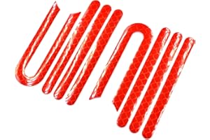 myBESTscooter - Autocollants réfléchissants pour Roue Avant et arrière pour la Trottinette électrique Xiaomi M365 Pro