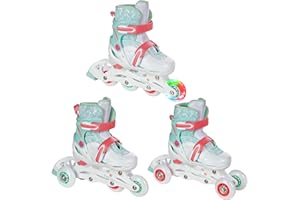 Patines en línea/triskates/patinetes 3en1 para niños Croxer Inez Ajustable