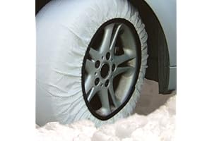 Bluecol Small Snow Sock Chain Winter Traction Tyres Aid 13" to 19"