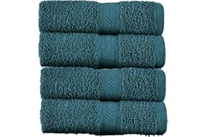 Sweet Needle Pack de 4 Toallas de baño Grandes (70 x 140 cm) - 100% algodón de Lujo, ultrasuave, Calidad de Hotel, Muy Absorbente para baño, Ducha, Playa y Uso Diario