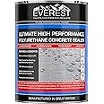 Everest Trade - Concrete Sealer - Polyurethane (PU) Resin Based - Internal And External (Clear, 5 Litre)