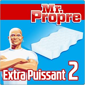 Mr. Propre Gomme Magique Ultra - 2 Éponges Pour Nettoyer Sans Produit