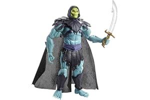 Masters of the Universe Masterverse New Eternia Barbarian Skeletor Action Figure with Accessories, 7-inch MOTU Gift for Fans 6+ and Collectors