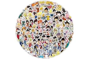 FANCICO Adesivi dragon 100 pezzi di adesivi per cartoni animati per bottiglie d'acqua, bagagli, bici, auto, adesivi carini per feste per adolescenti e adulti