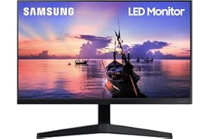 Samsung LF24T352FHRXEN - Monitor de 24'' FullHD (1920x1080, IPS, 75Hz, 5ms, AMD Freesync, HDMI, VGA,16:9, Gaming, Eye-saver mode, Flicker Free), Negro, Version 2021