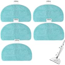 Stemoo 8X Ersatzpads & 1x Filter passend für Dampfreiniger CleanTenso
