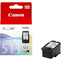 Lotto Cartucce Inchiostro Originali Canon PG-512 (nero) E CL-513 (colore), Sigillate