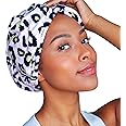 GRACE & COMPANY Luxe Micro-Cotton Hair Towel Wrap for Women - Super Absorbent Quick Drying Towel for Curly, Long and Natural Hair - Lucie