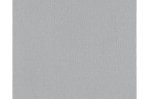 A.S. Création Tapeta flizelinowa Elegance tapeta z powierzchnią przypominającą tkaninę jednolita tapeta 10,05 m x 0,53 m szara Made in Germany 293022 2930-22