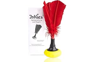 ‎TUNTURI Tunturi Indiaca Turnier Ball - Offiziele Indiaca für Profis - Ball - Peteca Spiel - Handschlagball - Indiaka