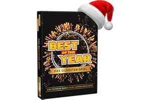 BEST OF THE YEAR DAS SILVESTER-SPIEL - Jahres-Highlights Wieder erleben - Geschenkidee, Partyspiele, Wichtelgeschenk, Spiele für Erwachsene & Kinder, 1-10 Spieler ab 6 Jahre