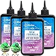 JDiction 1000g UV Resin, New Formula Crystal Clear UV Resin Solar Cure Sunlight Activated Hard UV Resin Kit for Jewelry Making, Casting and Coating DIY Crafts