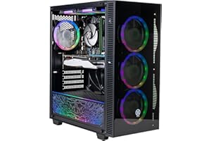 XUM IN FOR QUALITY XUM Titan Gaming PC: Intel Core i7-3770, GTX 1050Ti 4GB, 16GB RAM, 256GB NVMe SSD, 1TB HDD, 500W PSU, aRGB, WiFi, Windows 10