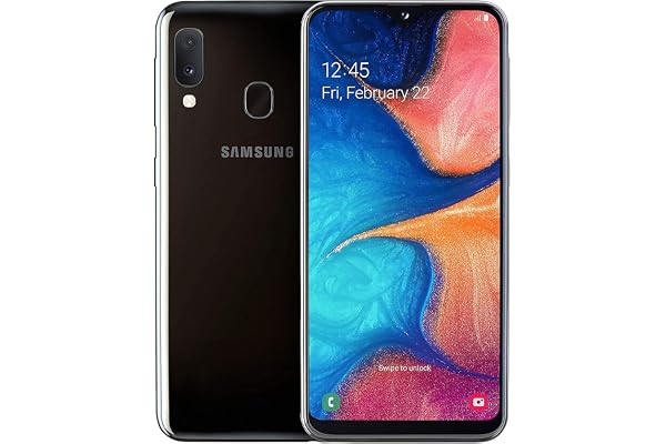 2019 Samsung Galaxy A20e Dual SIM, 32 Go, Noir (Reconditionné)