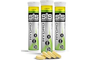 ‎SCIENCE IN SPORT Science in Sport HYDRO Tabletten 60 Stk. Zitrone - Elektrolyte Tabletten, Vegan & glutenfrei, Brausetabletten zur Hydration und Zuführung von Elektrolyten