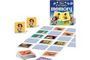 Ravensburger - Mini Memory Encanto, rodzinna gra pamięci, 48 kart, zalecany wiek 3+