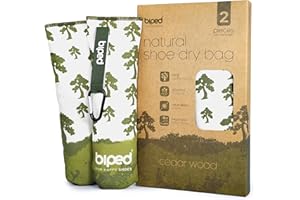 ‎BIPED biped natural Schuhtrockner aus Zedernholz - 1 Paar Schuh Geruchsentferner beseitigen schlechte Gerüche auf natürliche Weise - Schuhkissen ohne Chemie z2927