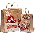 Logbuch-Verlag – 5 Sacchetti Regalo In Feltro Grigio, 18x20x5 Cm, Con Manici, Riutilizzabili, Packaging Sostenibile