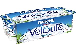 Danone Velouté Yaourt, Nature, 8 x 125g