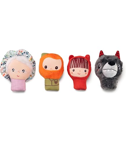 Marionnettes à Doigts Boucle D'Or – Joue L'histoire Avec Les Ours !
