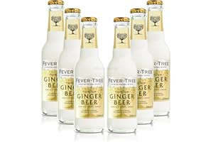 Fever-Tree Ginger Beer – 6 x 200 ml = 1200 ml – incl. Pfand MEHRWEG