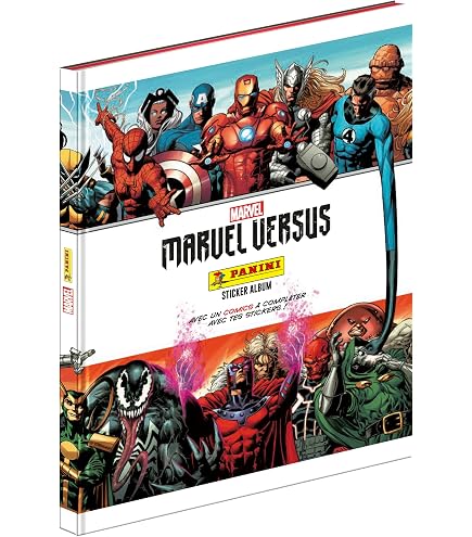 Panini 004378AF Spiderman-Album zum 60-jährigen Jubiläum mit Rangkarte (Französisch) [die Aufkleber sind separat erhältlich