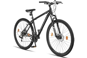 Chillaxx Bike Legend Alluminio 24, 26, 27,5 e 29 pollici Shimano Mountain Bike MTB Bicicletta per ragazzi ragazze uomini e donne 21 marce cambio bici da uomo bici da donna